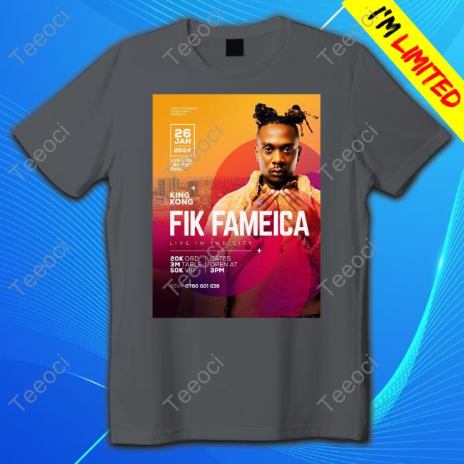 100.2 Galaxy Fm Zzina Fik Fameica Wearing Fik Fameica Live In The City 26 Jan 2024 New Shirt Fik Fameica Fresh Bwoy